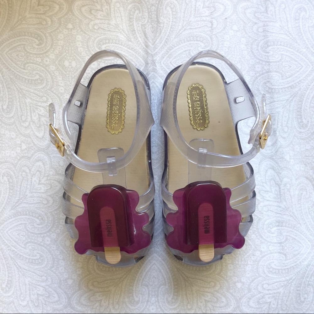 Mini Melissa ice cream shoes